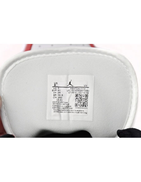 Air Jordan 1 Mid Gym Red 554725-173
