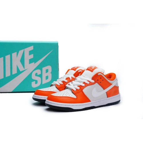 Nike Dunk Low Pro White Orange BQ6817-806