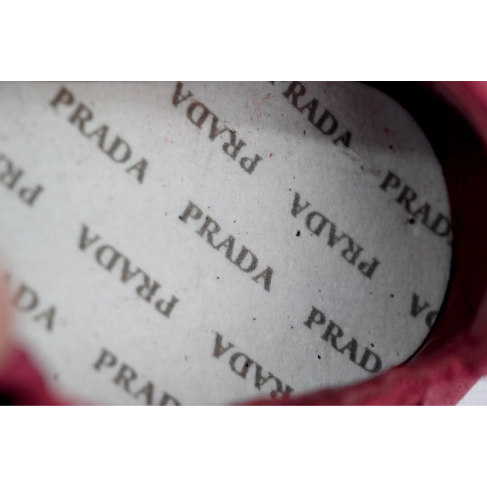 Prada Sneakers Collapse Rose Red