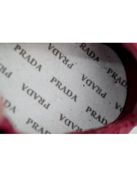 Prada Sneakers Collapse Rose Red