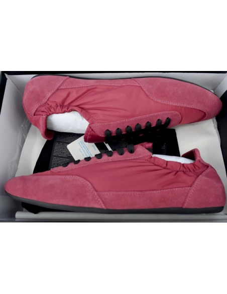 Prada Sneakers Collapse Rose Red