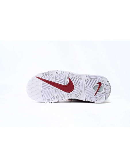 Nike Air More Uptempo White Varsity Red Outline DJ5988-100