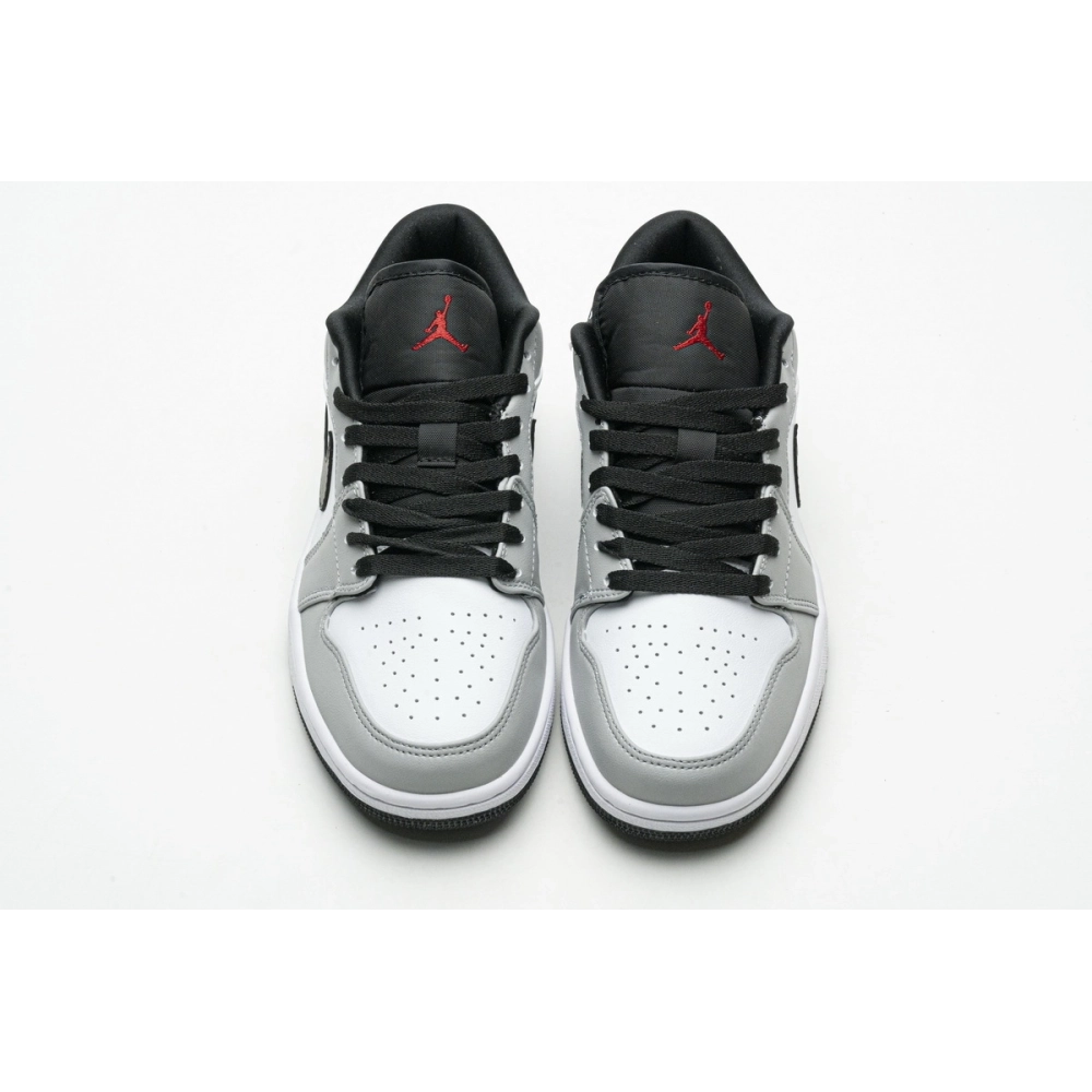 Air Jordan 1 Low Light Smoke Grey 553558-030