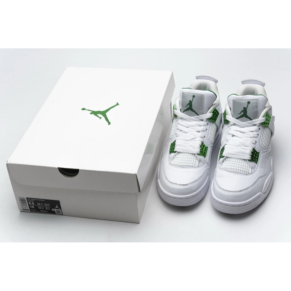 Air Jordan 4 Retro Metallic Green CT8527-113