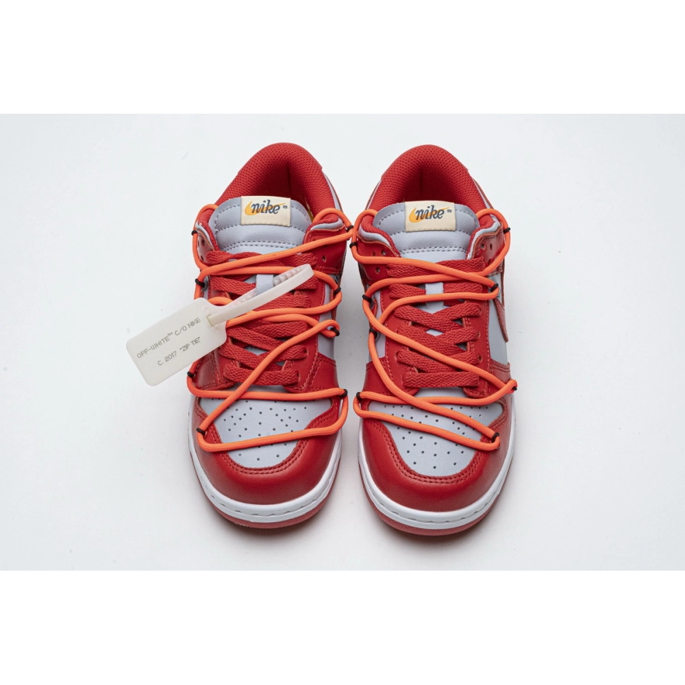 Nike Dunk Low Off-White University Red CT0856-600