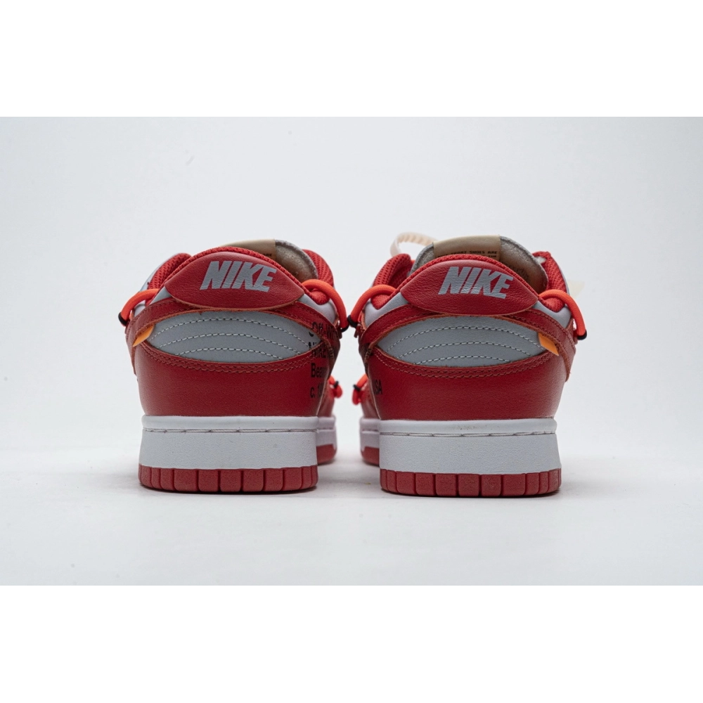 Nike Dunk Low Off-White University Red CT0856-600