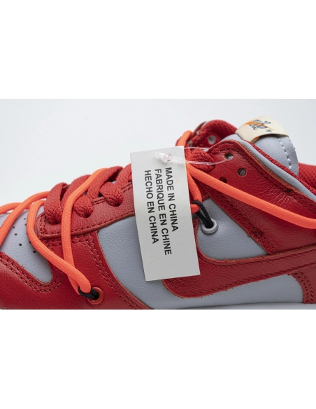 Nike Dunk Low Off-White University Red CT0856-600