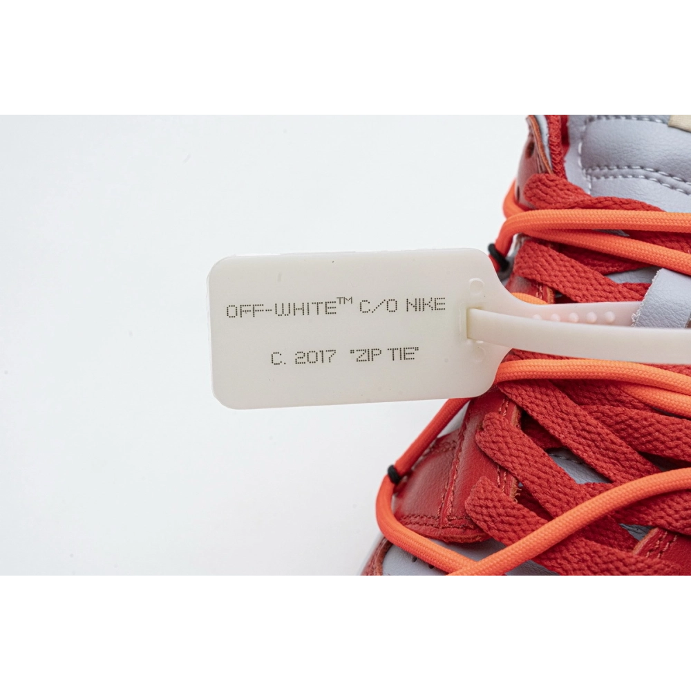 Nike Dunk Low Off-White University Red CT0856-600