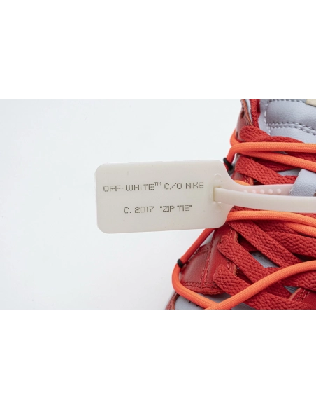 Nike Dunk Low Off-White University Red CT0856-600