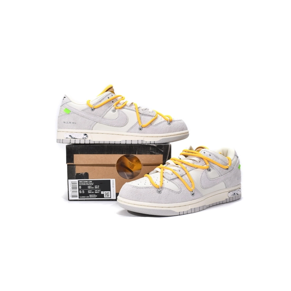 Nike Dunk Low Off-White Lot 39 DJ0950-109