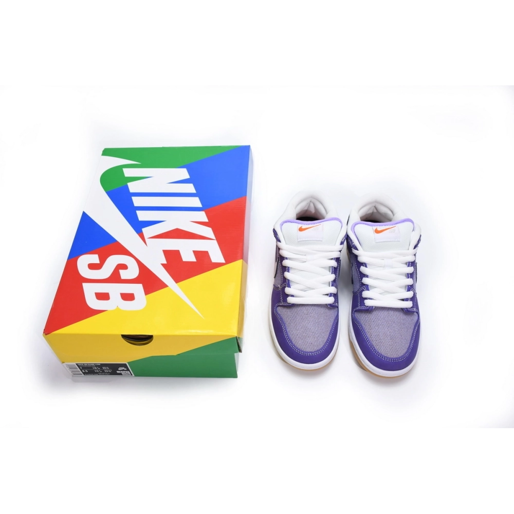 Nike SB Dunk Low Pro ISO Orange Label Unbleached Pack Lilac DA9658-500