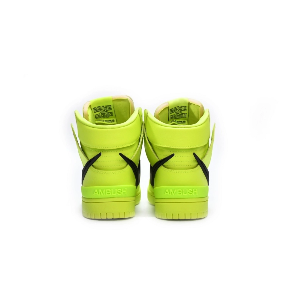 Nike Dunk High AMBUSH Flash Lime CU7544-300