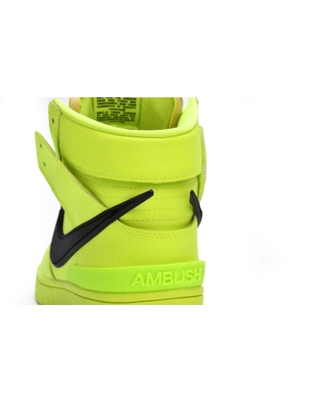 Nike Dunk High AMBUSH Flash Lime CU7544-300