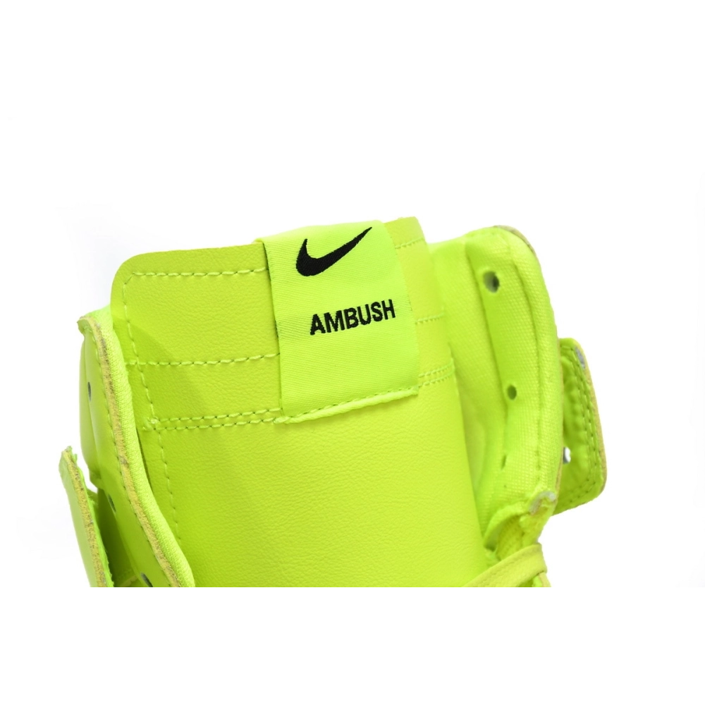 Nike Dunk High AMBUSH Flash Lime CU7544-300