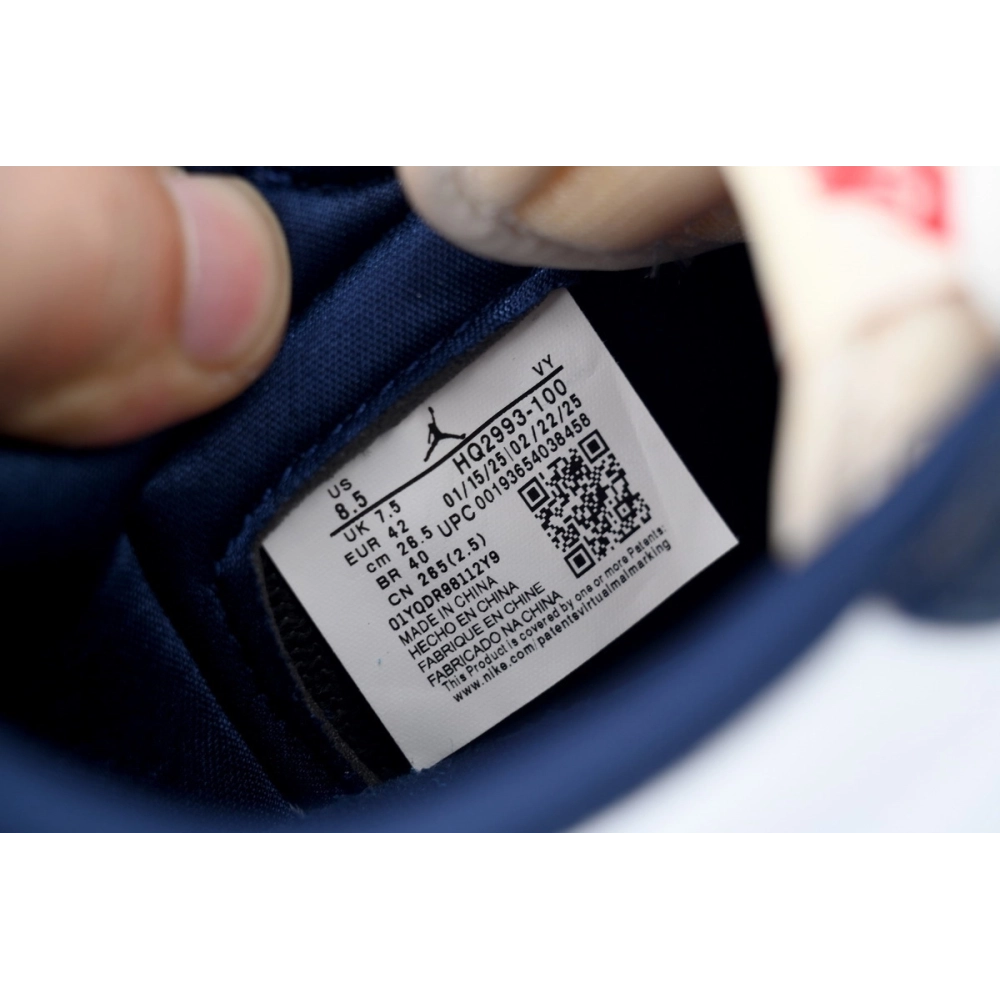 Air Jordan 1 Retro Low OG Howard University HQ2993-100