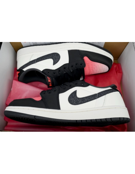 Air Jordan 1 Low x Paris Saint-Germain OG Sail Pink Oxford HF8828-100