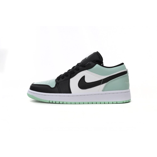 Air Jordan 1 Low Emerald Toe 553558-117