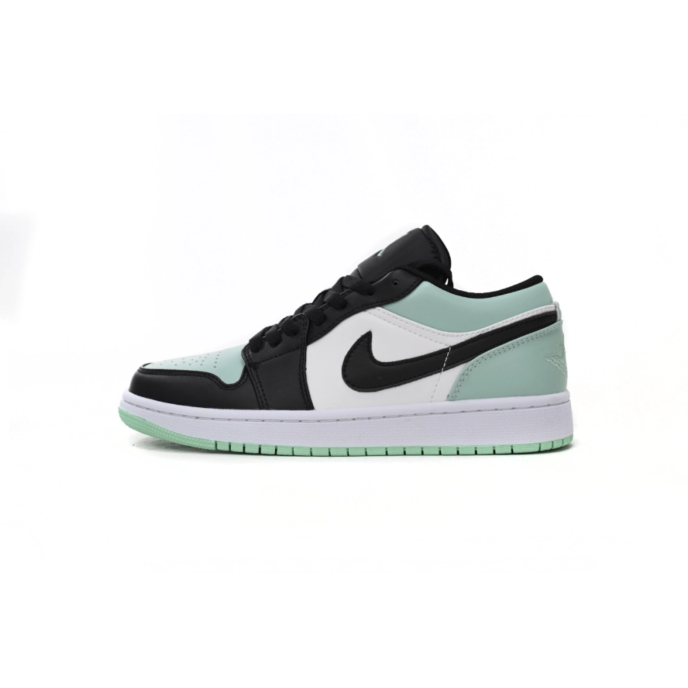 Air Jordan 1 Low Emerald Toe 553558-117