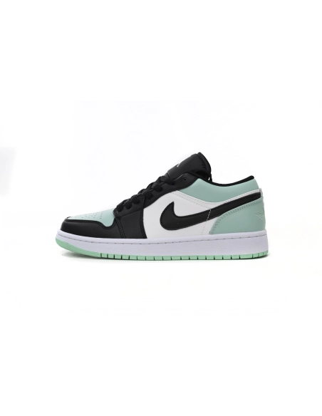 Air Jordan 1 Low Emerald Toe 553558-117