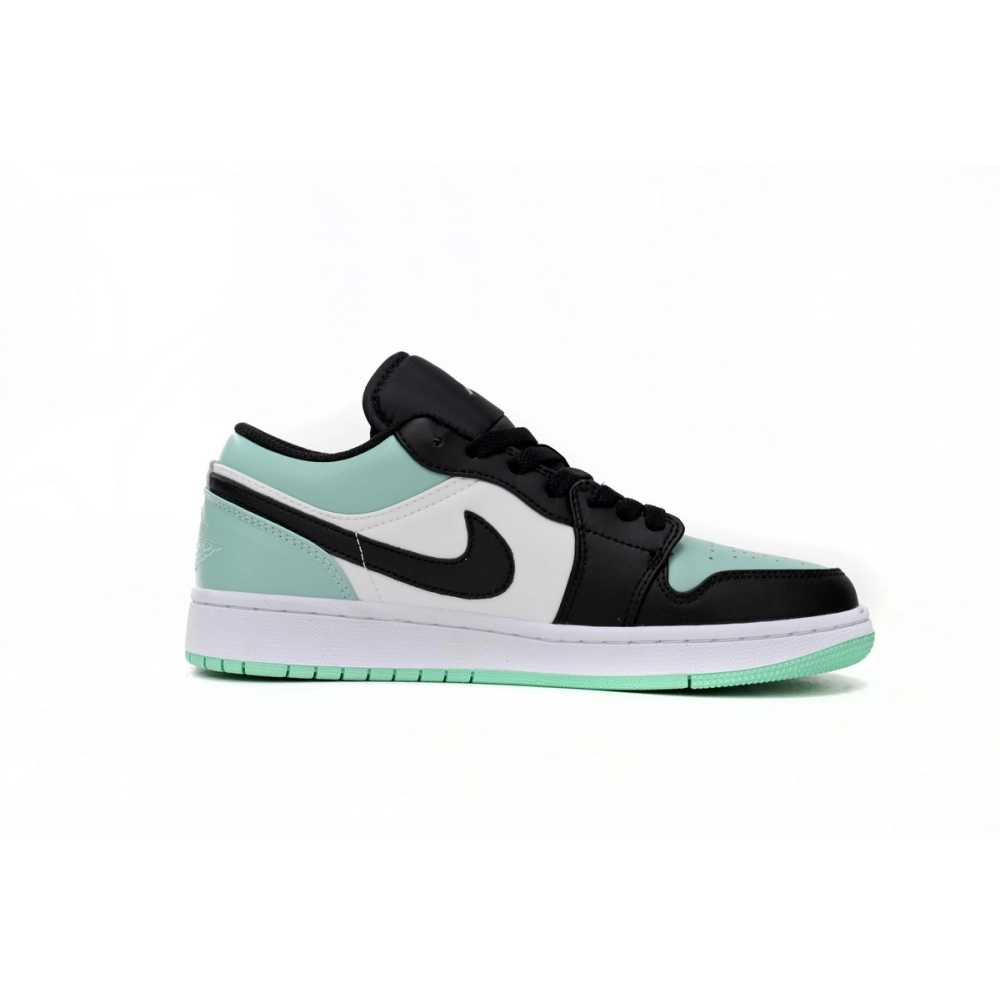 Air Jordan 1 Low Emerald Toe 553558-117