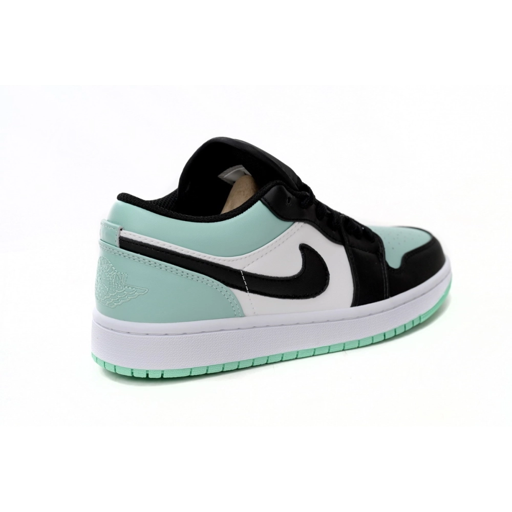 Air Jordan 1 Low Emerald Toe 553558-117