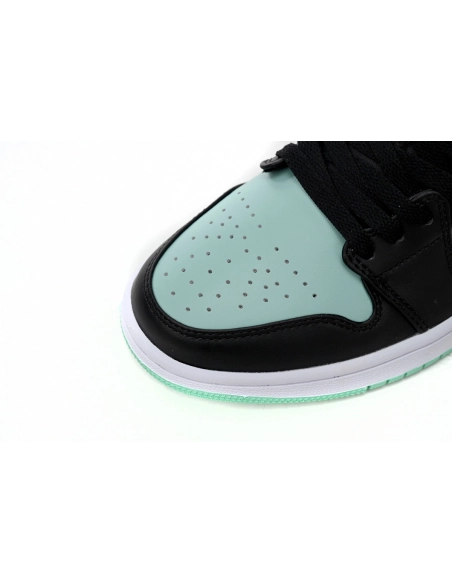 Air Jordan 1 Low Emerald Toe 553558-117
