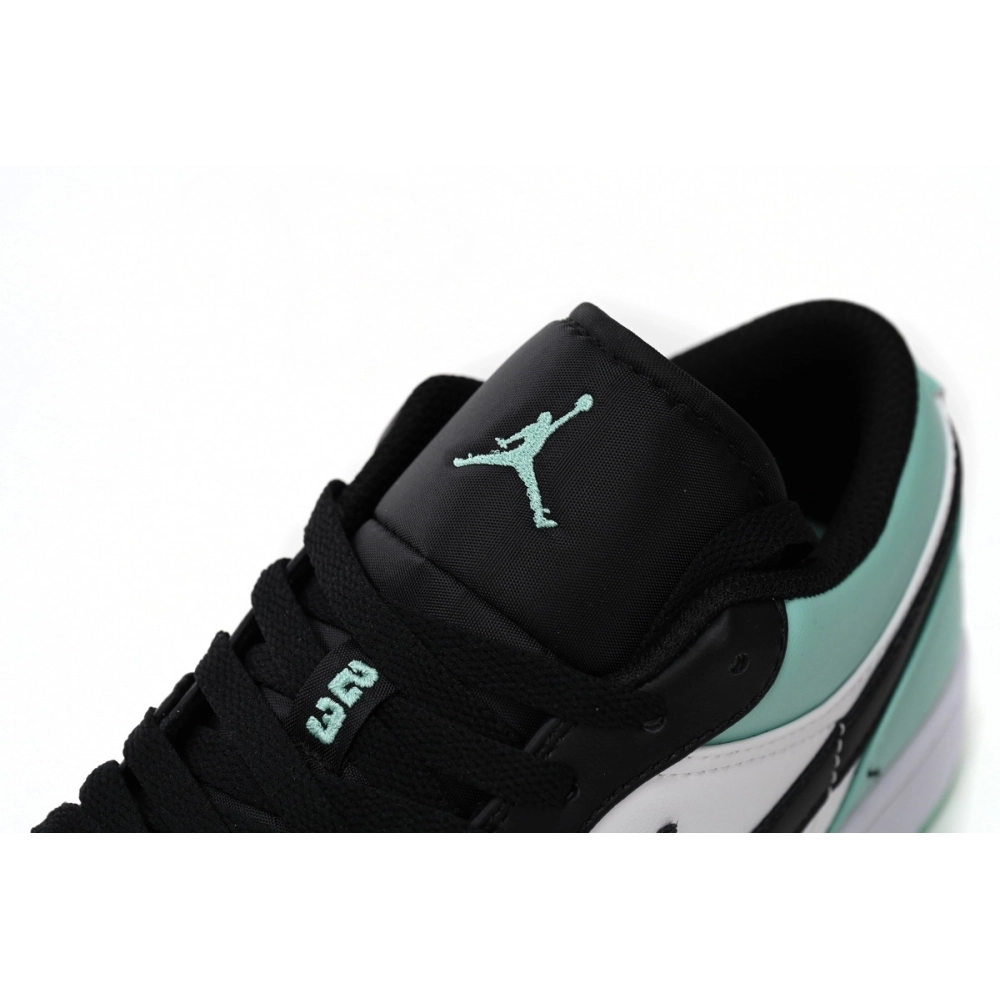 Air Jordan 1 Low Emerald Toe 553558-117