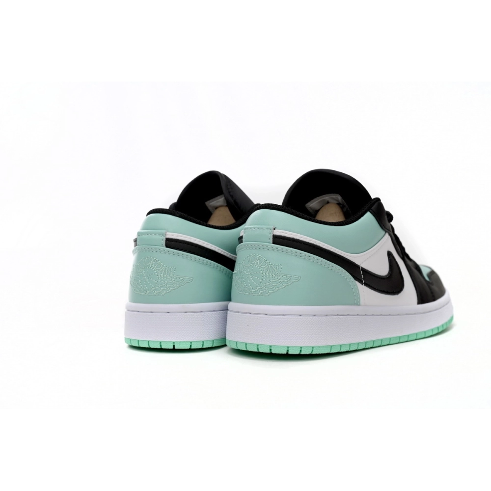 Air Jordan 1 Low Emerald Toe 553558-117