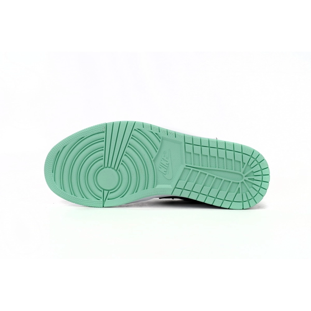 Air Jordan 1 Low Emerald Toe 553558-117
