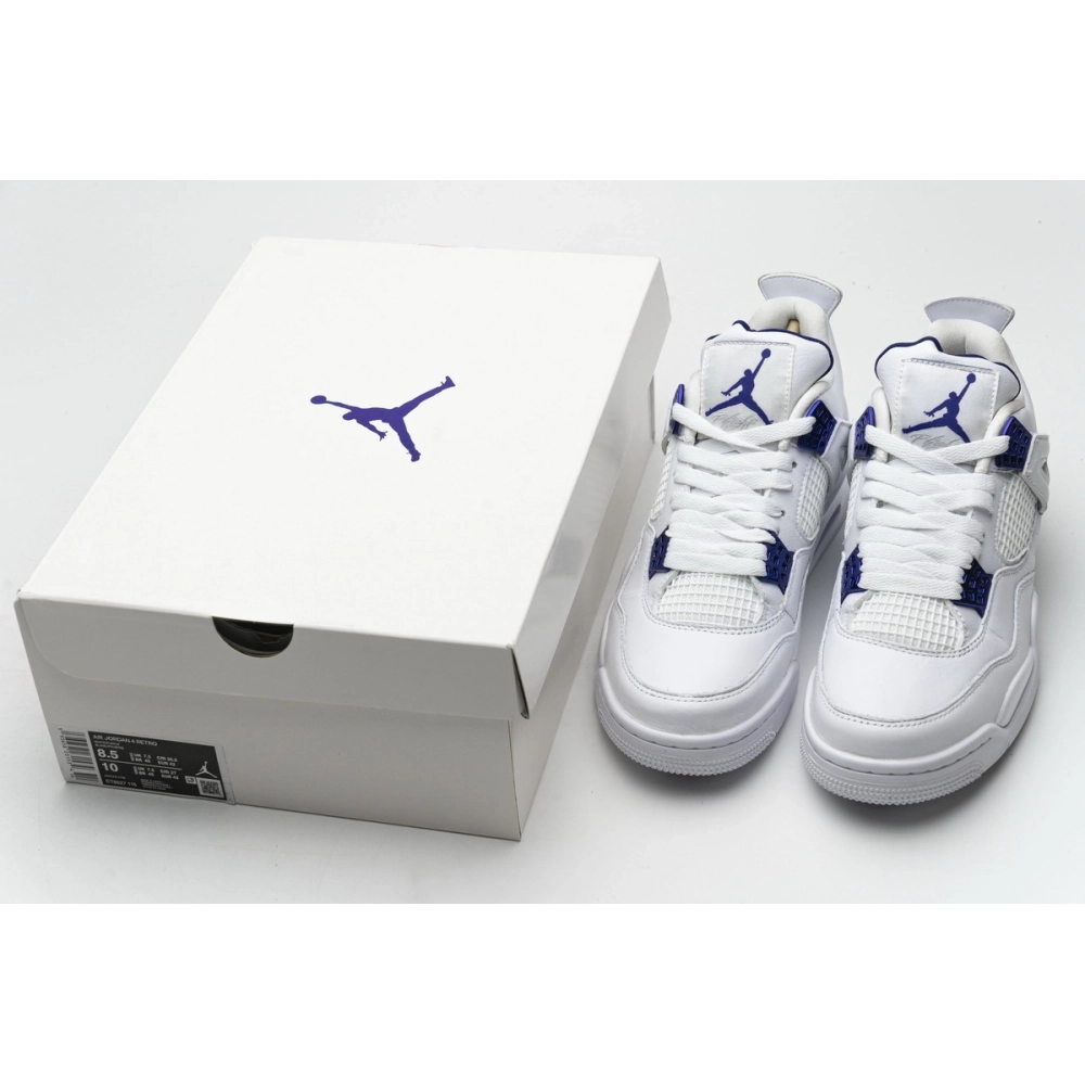 Air Jordan 4 Retro Metallic Purple CT8527-115