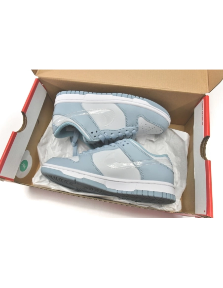 Nike Dunk Low Clear Blue Swoosh DH9765-401