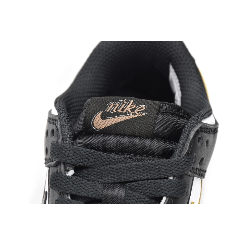 Nike Dunk Low Black White Metallic DH9764-001