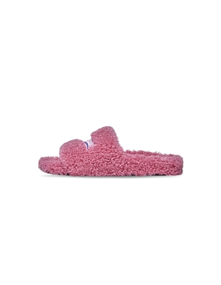 Balenciaga Furry Slide Dark Pink 654261W2DO15596