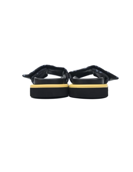 Louis Vuitton Pool Pillow Flat Comfort Mules Black Gray Metal Label