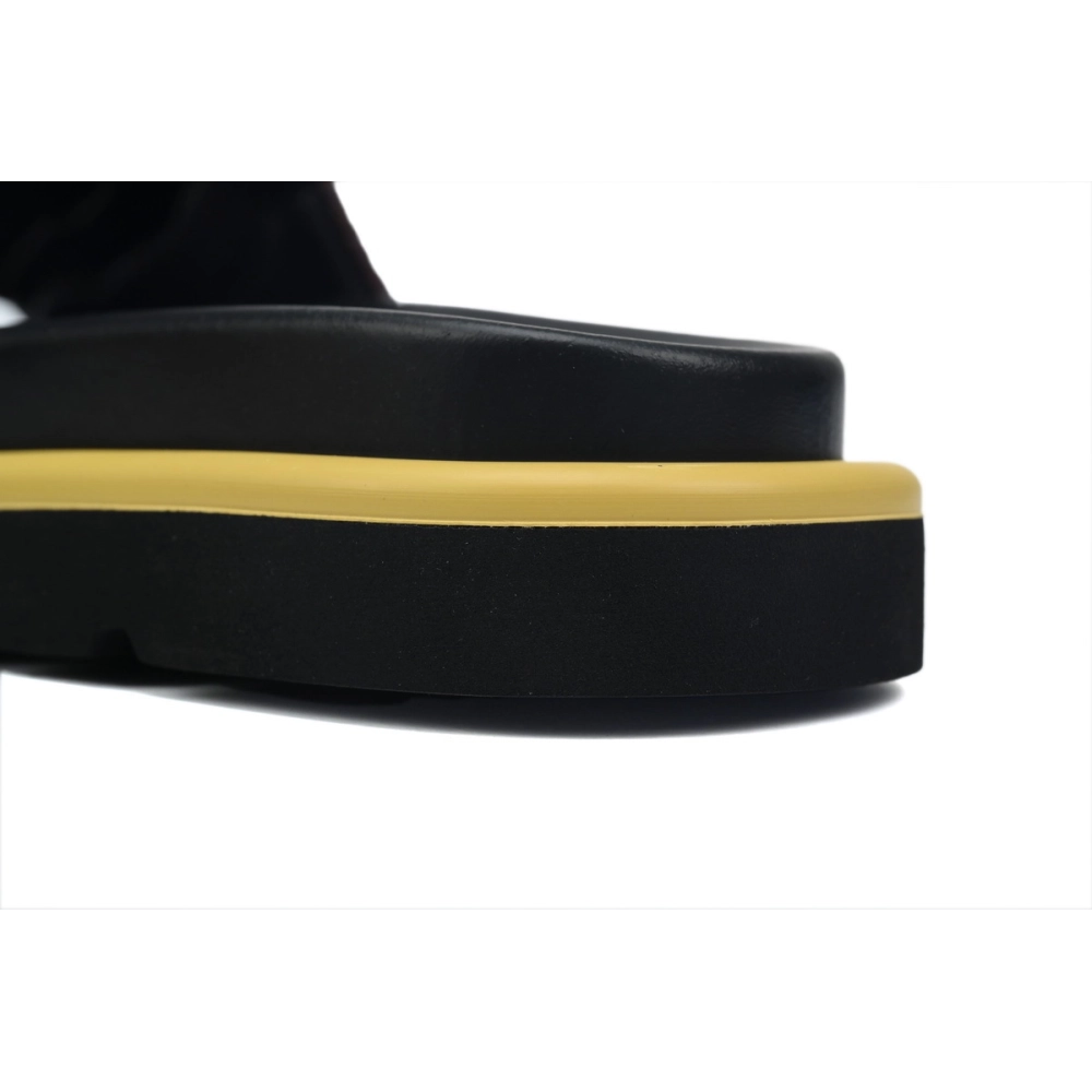 Louis Vuitton Pool Pillow Flat Comfort Mules Brown Yellow Label