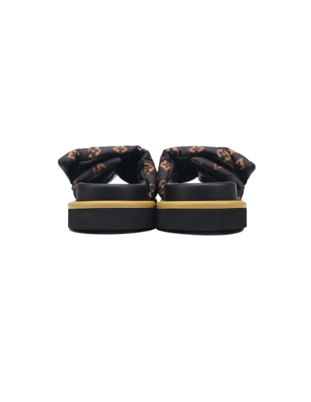 Louis Vuitton Pool Pillow Flat Comfort Mules Color Matching Pumpkin Red And Blue