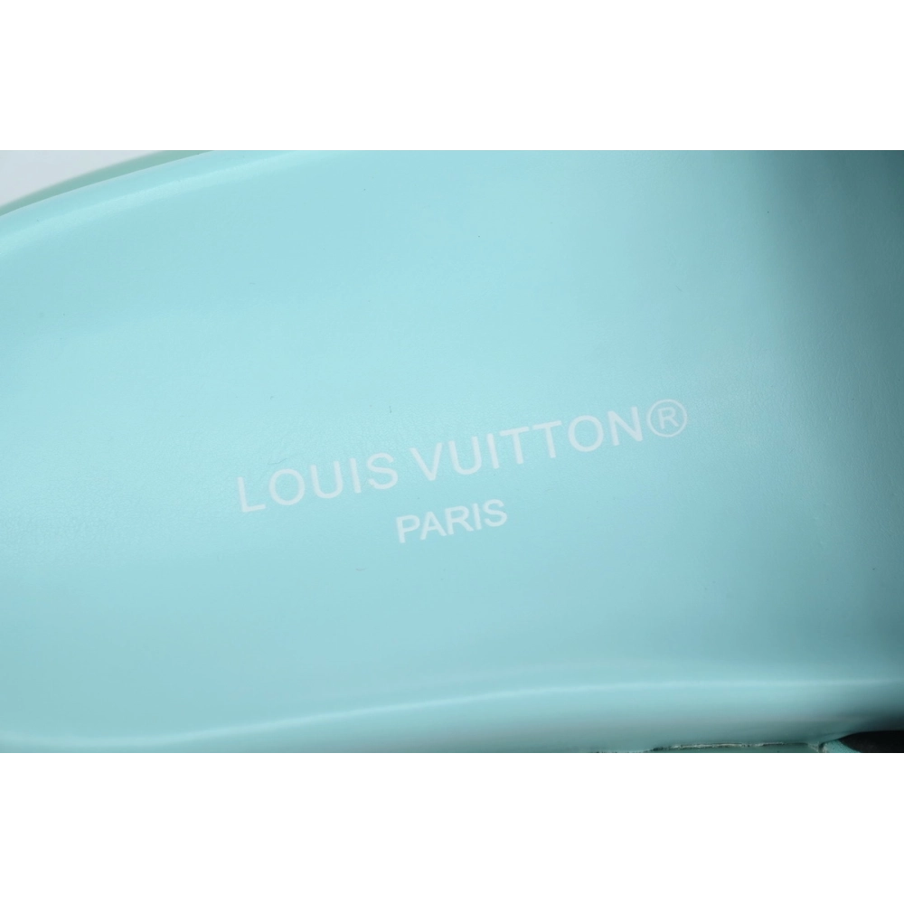 Louis Vuitton Pool Pillow Flat Comfort Mules Light Blue