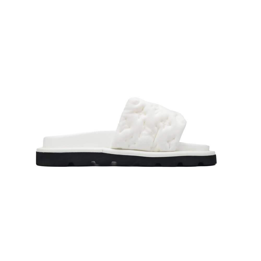 Louis Vuitton Pool Pillow Flat Comfort Mules White