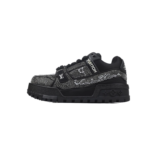 Louis Vuitton Trainer Maxi Black Swarovksi Crystals
