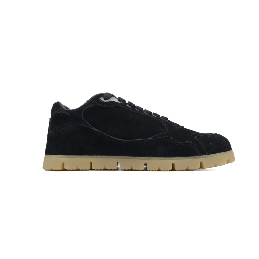 Prada Trail Suede Sneakers Black