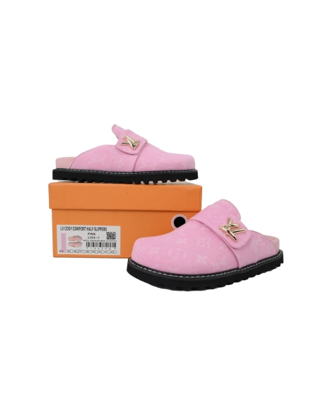 Louis Vuitton LV Cosy Comfort Mule Pink 1AGVOB