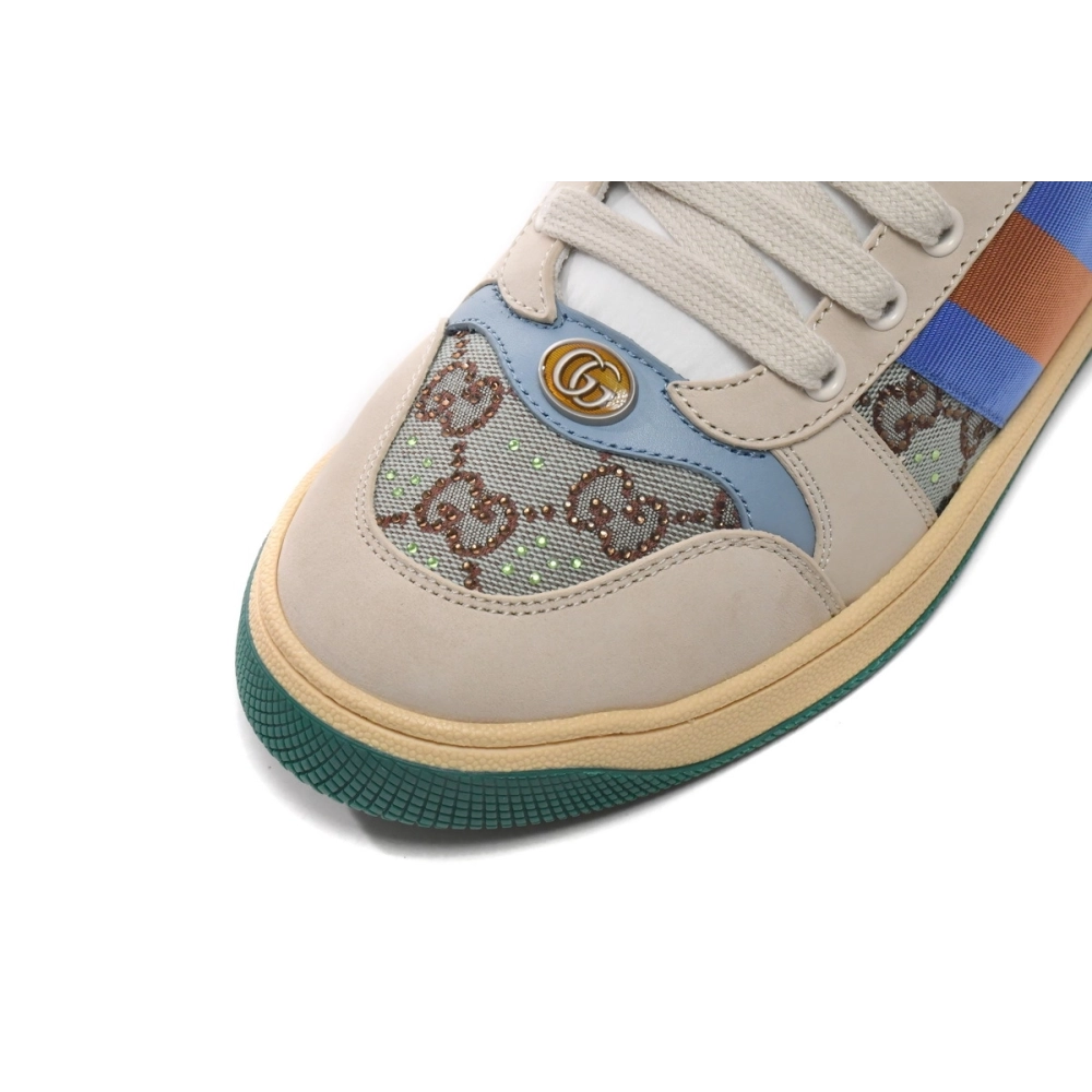 Gucci Screener GG White Green