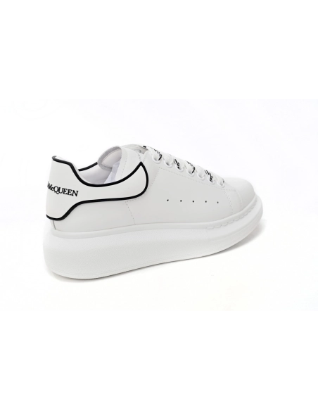 Alexander McQueen Oversized White Black 621056WHXMT9074