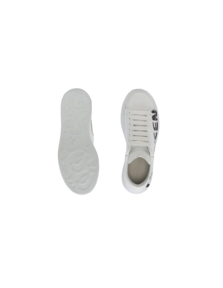 Alexander McQueen Oversized Graffiti White Black