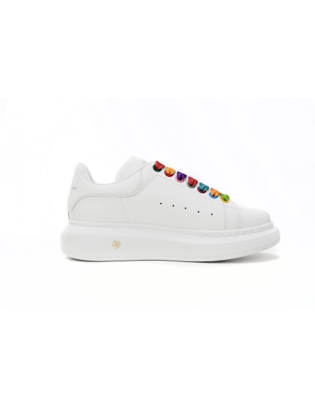 Alexander McQueen Oversized White Rainbow 553770WHX9P9035