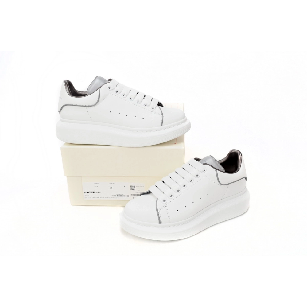 Alexander McQueen Oversized 3M Silver Edge