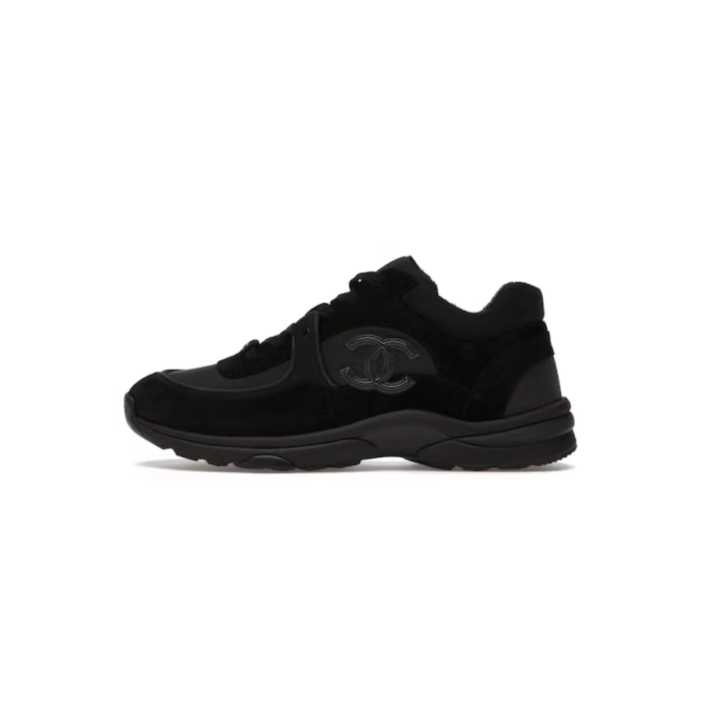 Chanel Low Top Trainer Black