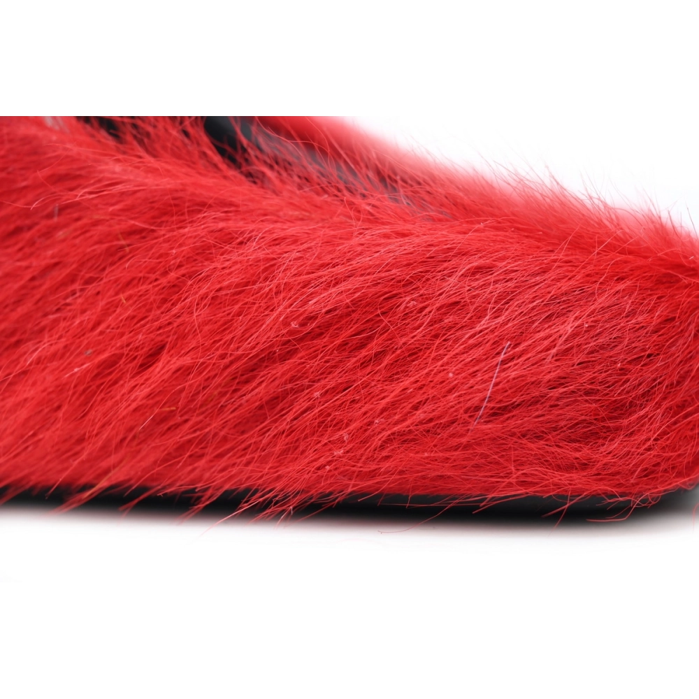 Marni Long-hair Calfskin Fussbett Sabot Red SBMS004601P412200R66