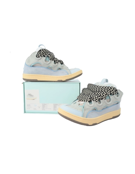 Lanvin Leather Curb Light Blue FM-SKRK11-DRAG-A2121