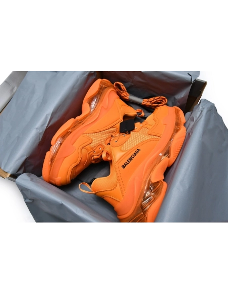 Balenciaga Triple S Clear Sole Orange